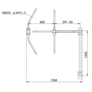 Tourniquet mécanique rotatif manuel unidirectionnel - Product Image 4