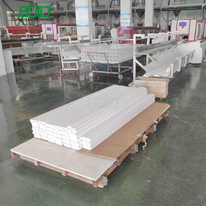 วงกบประตู PVC ความหนาแน่นสูง บัวประตูแบบเรียบ สำหรับตกแต่งอาคารสมัยใหม่ ทั้งภายในและภายนอก  บัวพีวีซีสีขาว - Product Image 3