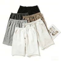 Shorts de bain sportifs décontractés en polyester tissé de haute qualité, taille mi-haute, grande taille, séchage rapide, avec cordon de serrage et poches pour hommes