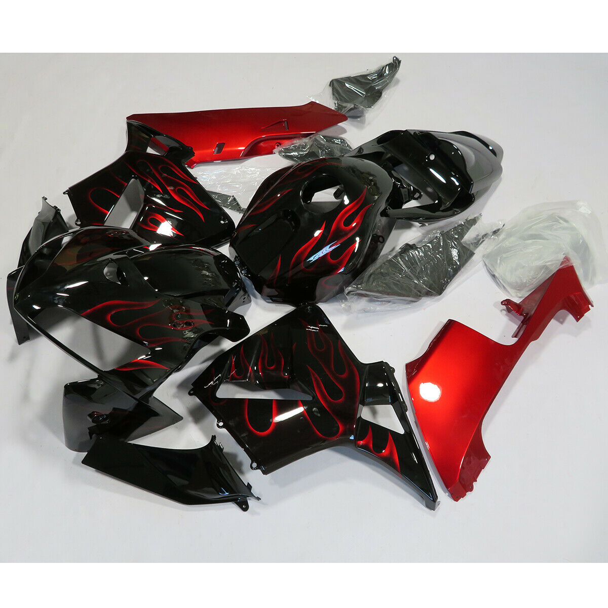 honda cbr600rr 2006 fairings carbon fiber