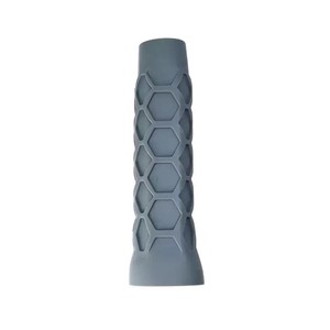 Housse de poignée de raquette en silicone 19 cm antidérapante universelle pour entraînement, protection de poignée sans bordure, motif uni - Product Image 5
