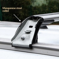 Accessoires de poteaux de tente en acier au carbone légers et durables YC HG-01 pour auvent latéral de SUV et tente de voiture, utilisation en extérieur