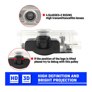 Per Benz <span class=keywords><strong>Mercedes</strong></span> C117 W117 C207 <span class=keywords><strong>C205</strong></span> A205 W218 Logo Laser HD proiettore lampada di benvenuto Ghost Shadow - Product Image 3