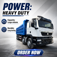Б/у самосвал SINOTRUK HOWO NX 8x4, 400 л.с., 10 колес, Евро-2, для горнодобывающей промышленности и строительства