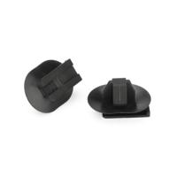 XK02 Pince de fixation automobile en nylon de haute qualité pour pièces de phare à trou ovale, cadre, réflecteur, bol, attaches et clips de câble