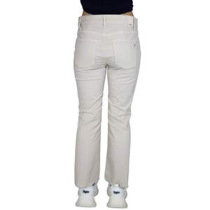 Pantalon Donna DKE8759 beige taille haute coupe droite pour femme - Product Image 6