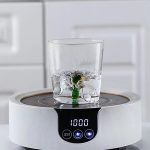 Tasse en verre au Design spécial <span class=keywords><strong>France</strong></span>, cadeau de cérémonie, tasse d'haltère, muguet Flores convallariat - Product Image 5