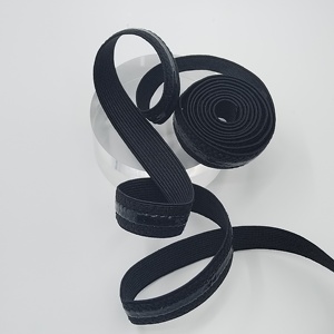 Nylon Webbing Strap Woven Embroidered High Black Polyester <b>Ribbon</b> Belt for Bag Shoe <b>Decoration</b> Roll Yards Certified - Product Image 3