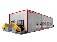 Structure durable, installation facile, alimentation en air stable, terminal de climatisation pour usage commercial