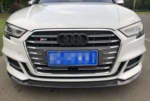 Alerón de fibra de carbono, labio divisor, parachoques delantero para <span class=keywords><strong>Audi</strong></span> <span class=keywords><strong>A3</strong></span> <span class=keywords><strong>S</strong></span> <span class=keywords><strong>Line</strong></span> S3 <span class=keywords><strong>2017</strong></span> - Product Image 3