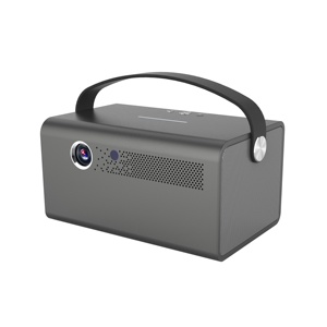 Projecteur vidéo intelligent Android 9 DLP WiFi 6 BT 4K Home Cinéma 1080P 600ANSI 4K-Laser 3D avec batterie 15600mAh - Product Image 1