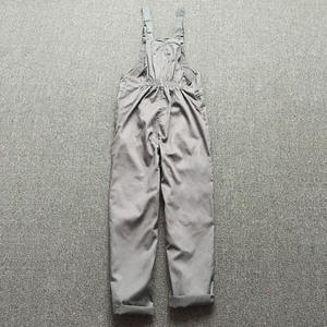 จั๊มสูทแขนยาวสไตล์ลำลองแนวเรโทรสไตล์ญี่ปุ่นชุดเอี๊ยมมีสายคล้องคอแบบหลวมไซส์ใหญ่ชุดทำงาน - Product Image 4