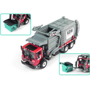 Modellino di <span class=keywords><strong>Camion</strong></span> Trasportatore di Materiali KDW 1:24, Veicoli Giocattolo in Metallo Pressofuso, Modellino Auto in Scala, <span class=keywords><strong>Camion</strong></span> della <span class=keywords><strong>Spazzatura</strong></span> Giocattolo - Product Image 3