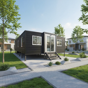 Casa Contenedor Expandible de Techo Triangular, Apartamento de Lujo en China, Casa Contenedor Expandible en Venta a Bajo Precio para Hotel - Product Image 1