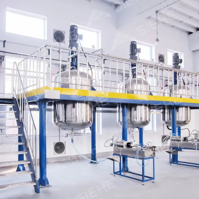 Línea de producción automática de plaguicidas líquidos Línea SC para agroquímicos