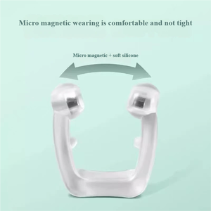 Penjepit Hidung Anti-Dengkuran Silikon Ermi, Dapat Dicuci, Dapat Digunakan Kembali, Hipoalergenik, Lembut, Aman, Ringan, Kompak, Nyaman, Tahan Lama - Product Image 4