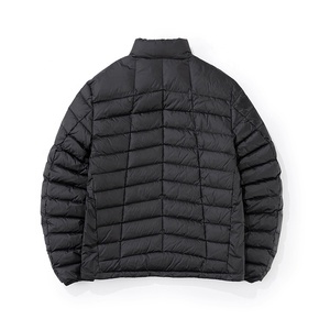 Veste décontractée pour <span class=keywords><strong>homme</strong></span> avec col montant - Manteau matelassé fin et léger, chaud et <span class=keywords><strong>court</strong></span>, idéal pour le printemps - Product Image 2