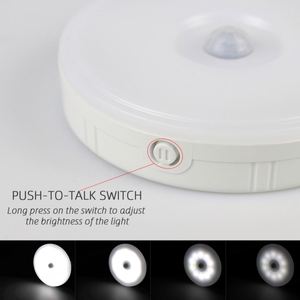 Lampe de nuit sans fil à détecteur de mouvement PIR LED rechargeable par USB personnalisée pour chambre à coucher - Product Image 3