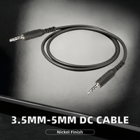 Cable Adaptador para Radio Bidireccional Walkie Talkie, Conector de 3.5mm, Conector Nexus, Material de PVC Trenzado, Carga Rápida 3A, 12 Meses