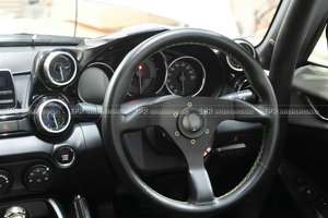 Para MAZDA MX5 Miata ND5RC, soporte doble para indicadores de 60 mm (solo compatible con volante a la izquierda), material de fibra de vidrio - Product Image 5