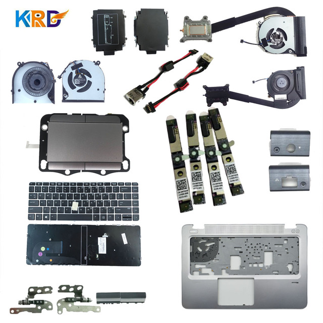Computer Parts Laptop Accessory for HP 840 G3 820 G3 850 G5 745 G3 745 G4 Laptop Keyboard Cooler Fan Hinge Cover Dc Jack