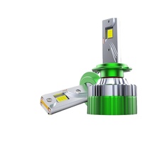 Phare de voiture LED super lumineux 150W haute puissance, trois tubes en cuivre, phare de croisement et de route H4, ampoule de phare de voiture H7 H11