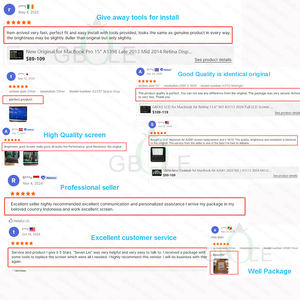 适用于MacBook Air 13.3 "M1 2020 A2337 EMC 3598液晶显示器全屏组件新更换2560x1600 - Product Image 4