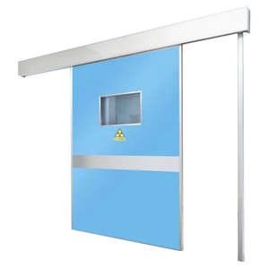 Projets de remplacement de porte doublés de plomb insonorisés réduisant la preuve d'acide portes d'entrée d'hôpital automatiques - Product Image 4