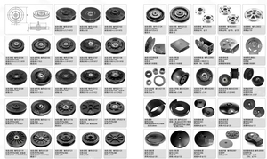 Rueda de polea ajustable de 90 mm para máquinas de cable, con rodamiento silencioso, accesorio de tracción para levantamiento de pesas en gimnasios domésticos - Product Image 4