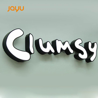 Lettres en relief 3D LED personnalisées à éclairage frontal pour enseignes publicitaires murales - Entreprises, hôpitaux, parcs