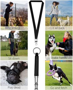 Silbato Ultrasónico Ajustable de Aluminio para Perros, Silbato Profesional Silencioso para Detener Ladridos y Entrenar Perros - Product Image 6