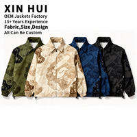 Chaqueta Bomber Táctica Impermeable de Invierno para Hombre con Logotipo Personalizado, Chaqueta Cortavientos Softshell con Múltiples Bolsillos, Ropa de Trabajo Funcional