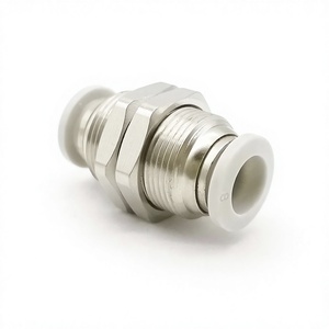 YIIDNN PM Raccord pneumatique droit PM-4 / 6 / 8 / 10 / 12 pour tuyau de gaz, cylindre, électrovanne, adaptateur à raccord rapide - Product Image 2