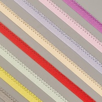 Bande élastique en jacquard picot chevrons étroite de 10 mm, douce, durable et de haute qualité, en nylon/spandex, écologique, pour sous-vêtements féminins