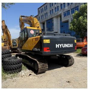Precio más barato Excavadora sobre orugas Hyundai 220LC-9S usada con rendimiento confiable Venta en Shanghai China Bienvenido a consultar - Product Image 2