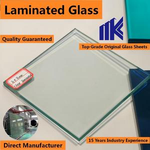 Verre de sécurité feuilleté trempé DF, verre feuilleté trempé PVB transparent sur mesure, <span class=keywords><strong>prix</strong></span> <span class=keywords><strong>au</strong></span> <span class=keywords><strong>mètre</strong></span> <span class=keywords><strong>carré</strong></span> - Product Image 4