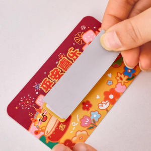 Tickets de jeu à gratter avec système antifraude à double vérification du numéro de série du code QR - Product Image 1