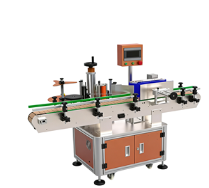 Machine d'étiquetage semi-automatique pour bouteilles rondes, machine d'étiquetage automatique pour bouteilles rondes et bocaux ronds - Product Image 3