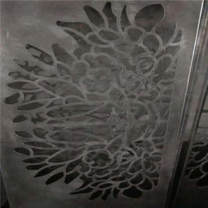 Décoration murale extérieure en aluminium ajouré sculpté, pour bâtiments commerciaux de grande hauteur. - Product Image 4
