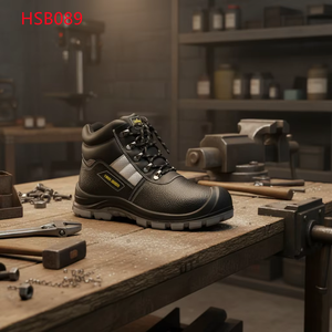 LXG, <span class=keywords><strong>Chaussures</strong></span> <span class=keywords><strong>de</strong></span> sécurité marron avec embout et semelle anti-perforation en acier, pour chantiers <span class=keywords><strong>de</strong></span> construction, tige anti-perforation, bottes <span class=keywords><strong>de</strong></span> travail HSB091 - Product Image 6
