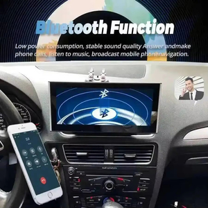 Radio para coche Android de 12.3 pulgadas para AUDI Q5 2010-2016, pantalla táctil, reproductor multimedia de video, estéreo para auto, GPS, navegación, CarPlay, unidad principal. - Product Image 2