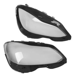 ฝาครอบไฟหน้าเมอร์เซเดส-เบนซ์ อี-คลาส W212 ปี 2014-2015 ฝาครอบพลาสติกใสสำหรับไฟหน้าแบบคลิปออน - Product Image 4