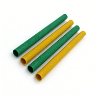 Tube rond en FRP pultrudé MingChi, stabilisé aux UV, anti-âge, durable, pour conduites de ventilation extérieures