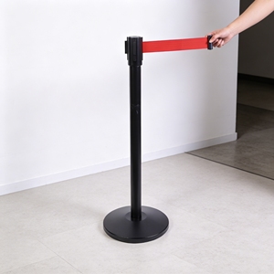 Poste <span class=keywords><strong>de</strong></span> Seguridad <span class=keywords><strong>Popular</strong></span> con Base Redonda <span class=keywords><strong>de</strong></span> Hierro Rellenable con Arena y Poste <span class=keywords><strong>de</strong></span> Acero Inoxidable para un Control Confiable <span class=keywords><strong>de</strong></span> la Multitud - Product Image 1