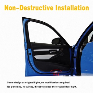 ไฟส่องโลโก้ LED สำหรับประตูรถยนต์ Mercedes Benz <span class=keywords><strong>W210</strong></span> W639 E220 E200 <span class=keywords><strong>E230</strong></span> E240 324 Sprinter Viano Vito - Product Image 6