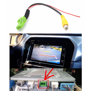 Adaptateur 10 broches, faisceau <span class=keywords><strong>de</strong></span> câbles vidéo, câble vidéo OEM, prise autoradio pour Suzuki Vitara Escudo Jimny, connecteur RCA, caméra <span class=keywords><strong>de</strong></span> <span class=keywords><strong>recul</strong></span> - Product Image 6
