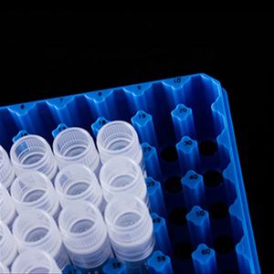HAIJU Lab PC Plastic 25 <span class=keywords><strong>Wells</strong></span> 81 <span class=keywords><strong>Wells</strong></span> <span class=keywords><strong>100</strong></span> <span class=keywords><strong>Wells</strong></span> Laboratory cryobenic Storage Box <span class=keywords><strong>Cryo</strong></span> Tube Rack For 1.8ミリリットル/2ミリリットルLab Supplies - Product Image 5