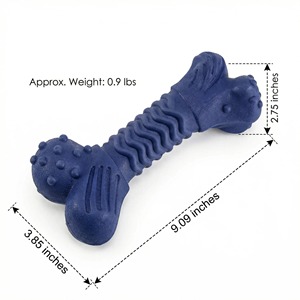 Huesos de Goma Natural Resistentes y Duraderos para Perros Mordedores Agresivos, con Sabor a Carne, Diseño Nuevo y Personalizado - Product Image 2