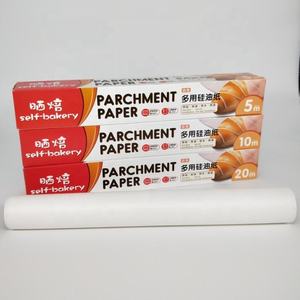 Papel de Hornear de Silicona Antiadherente Jieshen/Qieling, Rollo/Dispensador de Papel para Hornear, Revestimiento para Hornear en Horno y Barbacoa - Product Image 2