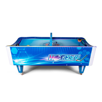 Machine de jeu de hockey sur air pour 2 joueurs, équipement de table d'arcade commercial à monnayeur pour enfants et adultes